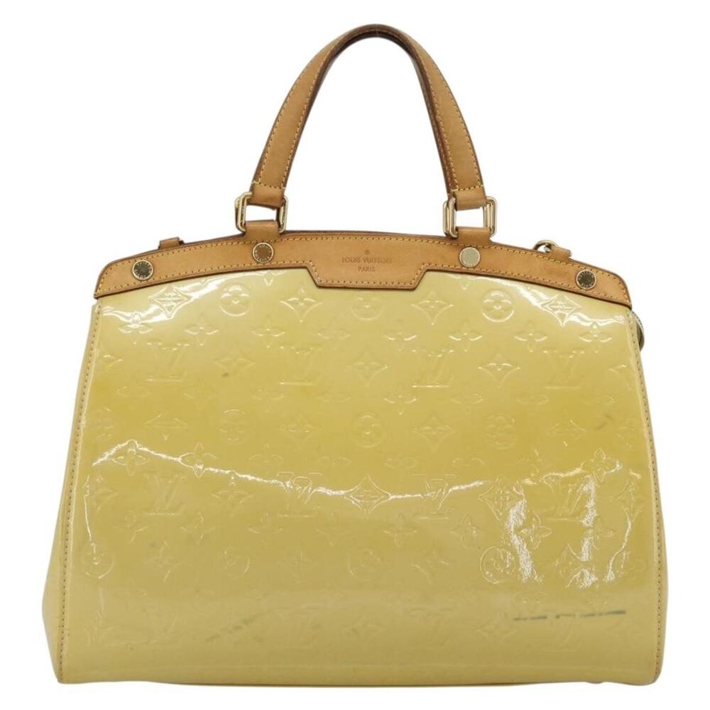 Louis Vuitton Monogram Vernis Blair GM Handbag Brown